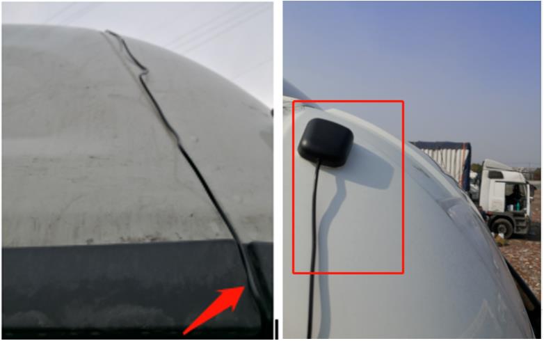 定位天線和主電源線安裝要求 定位天線和主電源線安裝要求